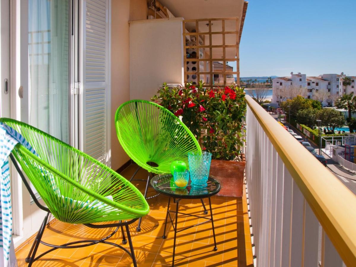 Apartment Corales de Mar, at Alcudia Beach Exterior foto