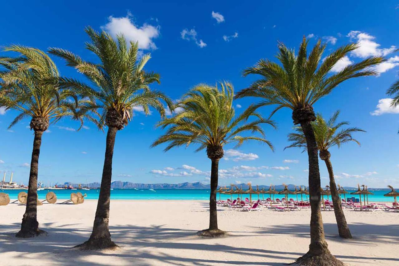 Apartment Corales de Mar, at Alcudia Beach Exterior foto